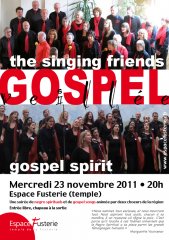 Veillée Gospel - Singing Friends et Gospel Spirit
