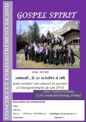 Gospel Spirit - Concert enregistré